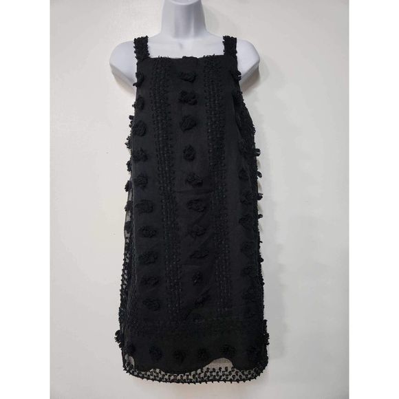 Anthropologie Mischa Embroidered Shift Dress Size XS. B-8 - Picture 4 of 7
